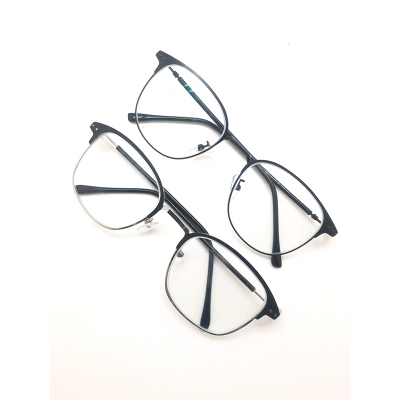 Kacamata Cowok Besi Half Frame Medium 1924 Al