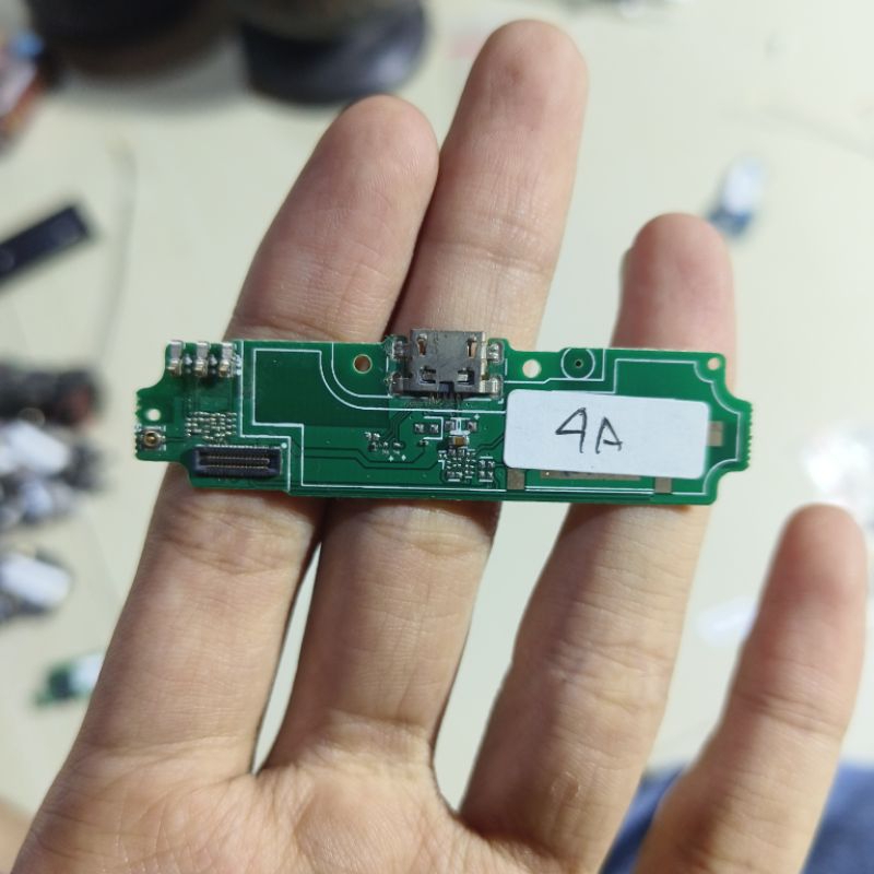 PAPAN PCB KONEKTOR CHARGER REDMI 4A ORI COPOTAN
