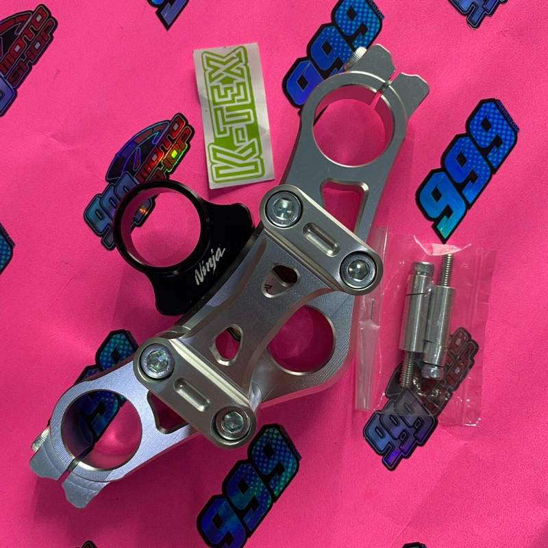 ktex by bpro footstep underbone segitiga atas ninja 150 rr krr zx ss r kr cnc almu set  new triple c