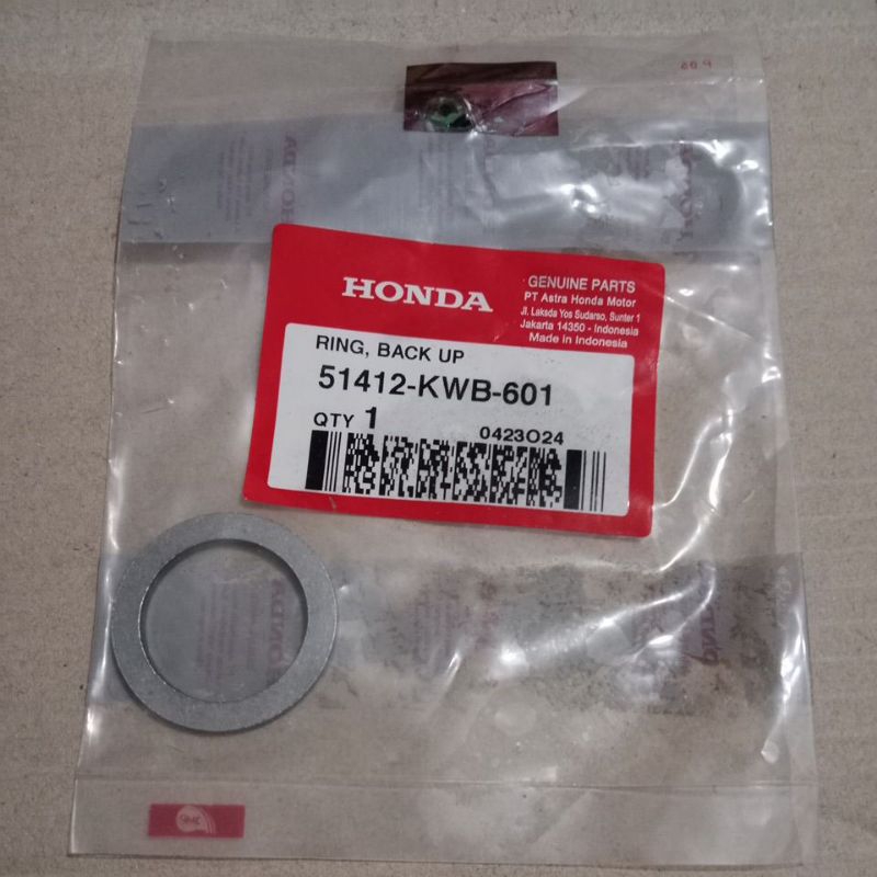 AHM 51412-KWB-601 Ring seal Tabung as skok depan blade, revo, beat, vario 110/125/150/160, genio, st
