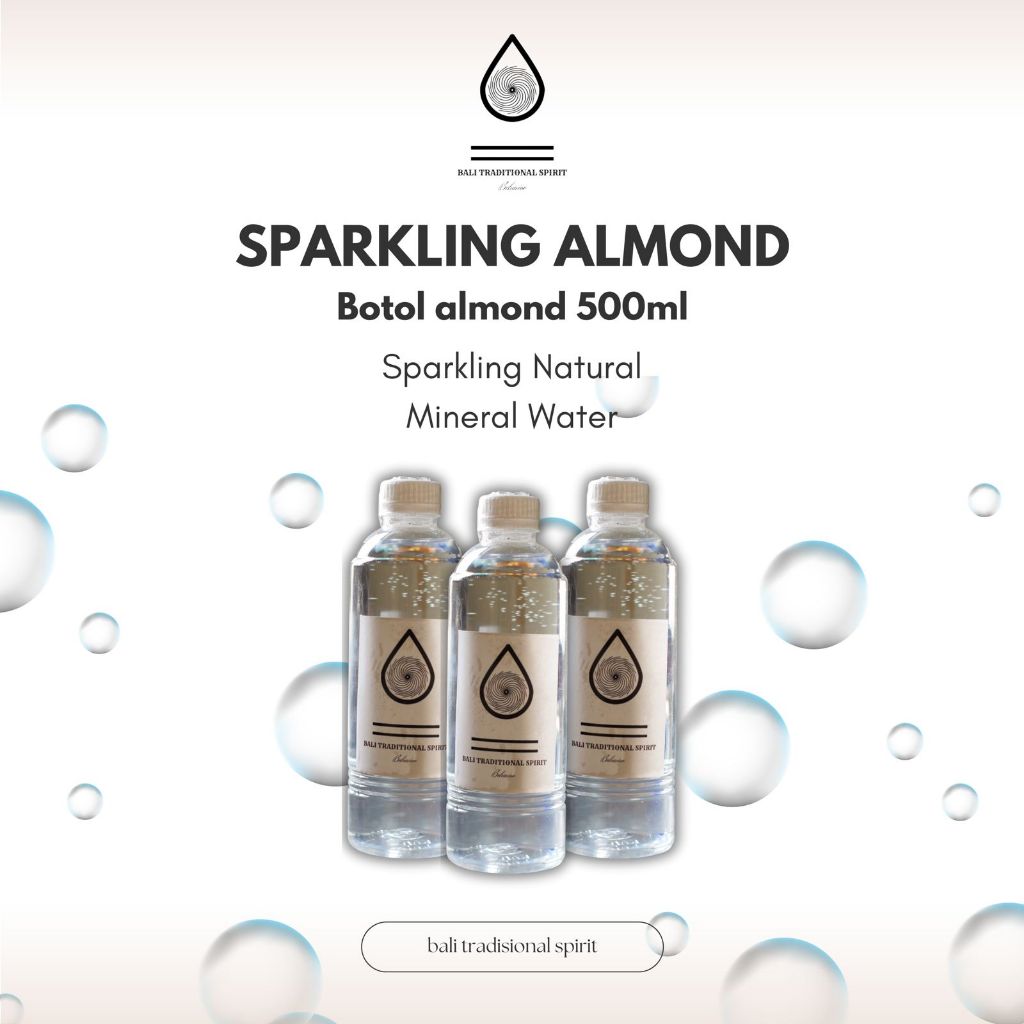 

sparkling water almond 1 pcs