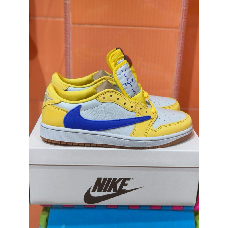 Nike air jordan 1 low og Travis scoot canary