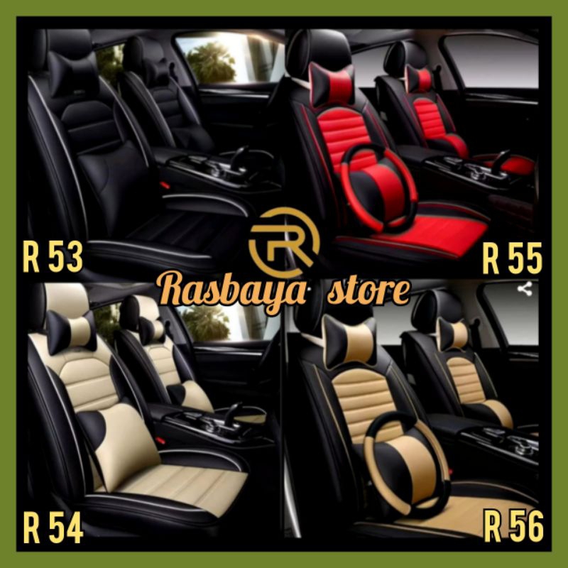 Sarung jok mobil avanza xenia air bag full set cover jok mobil avanza xenia 2013 - 2015