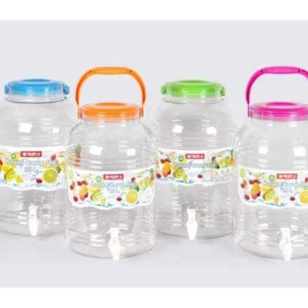 Lion Star Round Carry Jug DRINK 8/12/20 LITER JAR TEMPAT MINUMAN PLASTIK GALON / TEMPAT MENYINMPAN A