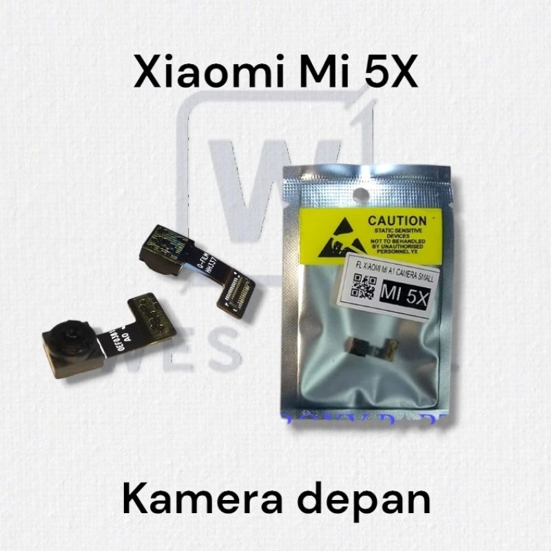 Kamera depan Xiaomi Mi 5X || Camera belakang