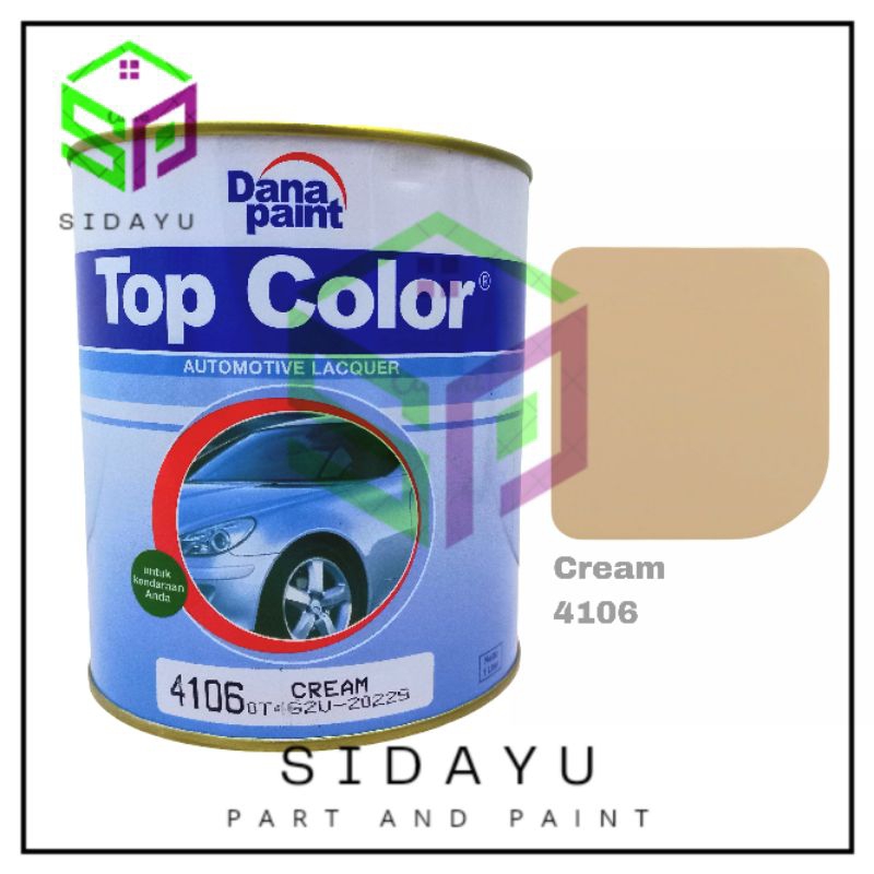 Cat NC Duco Dana Paint Top Color Cream 4106