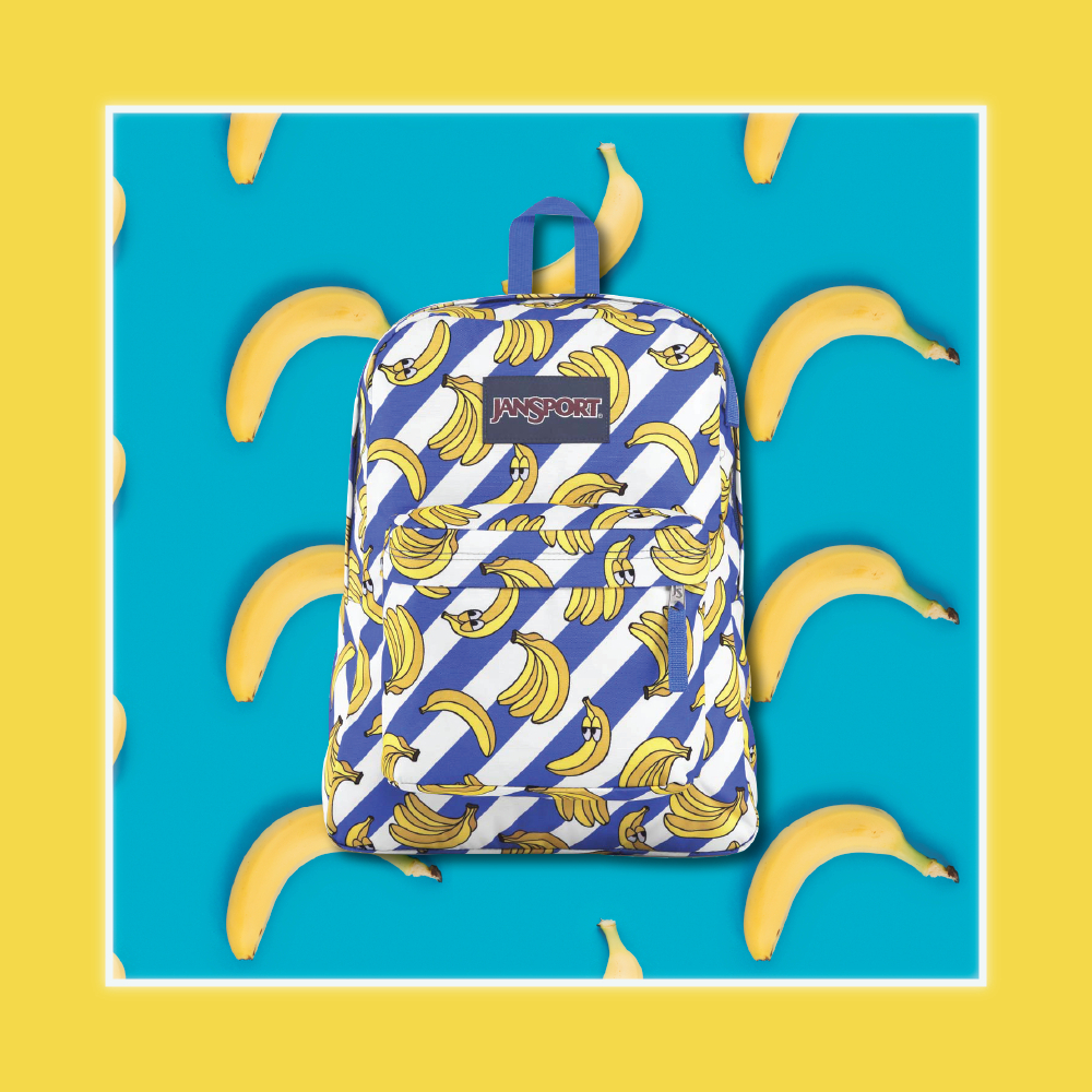 TAS RANSEL WANITA PISANG TAS WANITA JANSPORT - BANANA ORIGINAL Tas Sekolah Jansport Original 100%