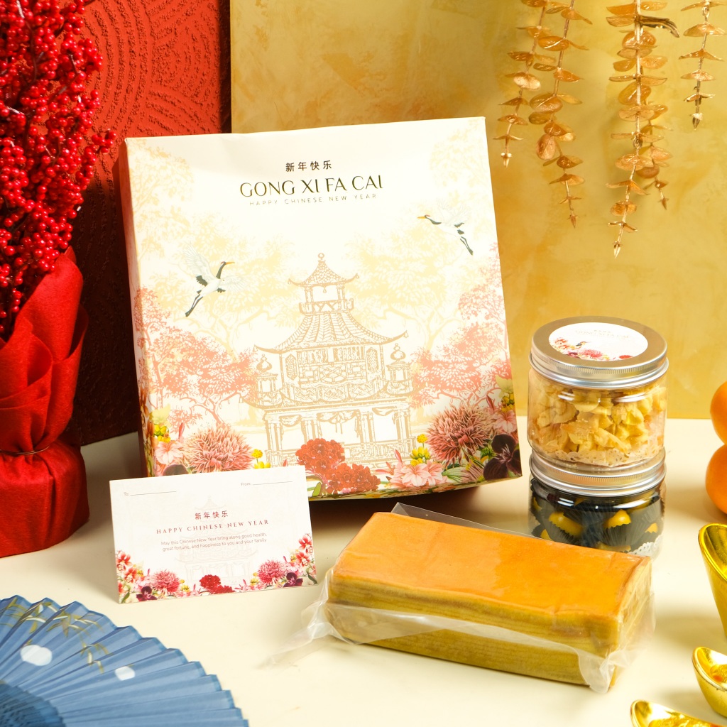 

HAMPERS CNY IMLEK Lapis Legit/ Nastar/ Semprit (XING FU I & XING FU II)