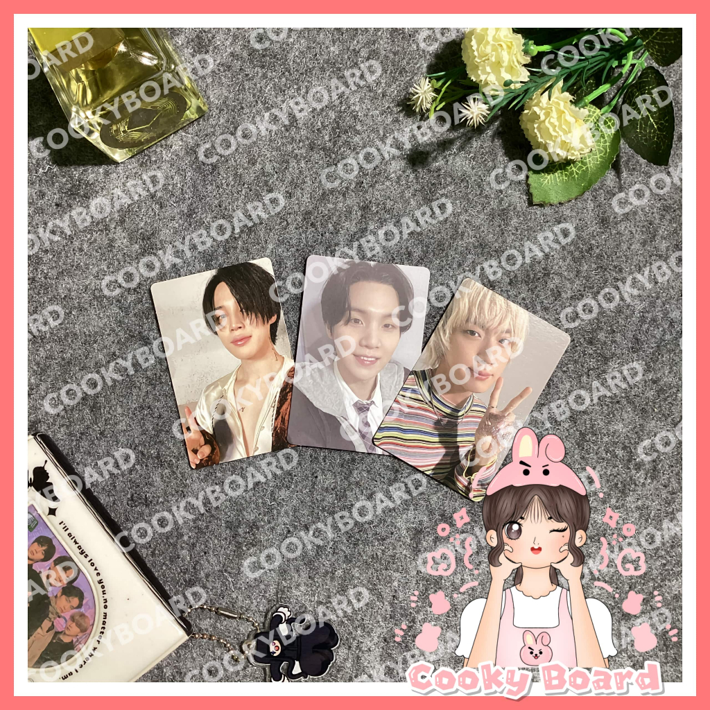 [Cooky Board] PC Photocard Suga Jin Jimin Sekolah DDay POB Happy JPFC UMS Me Myself ID Chaos Yoongi 