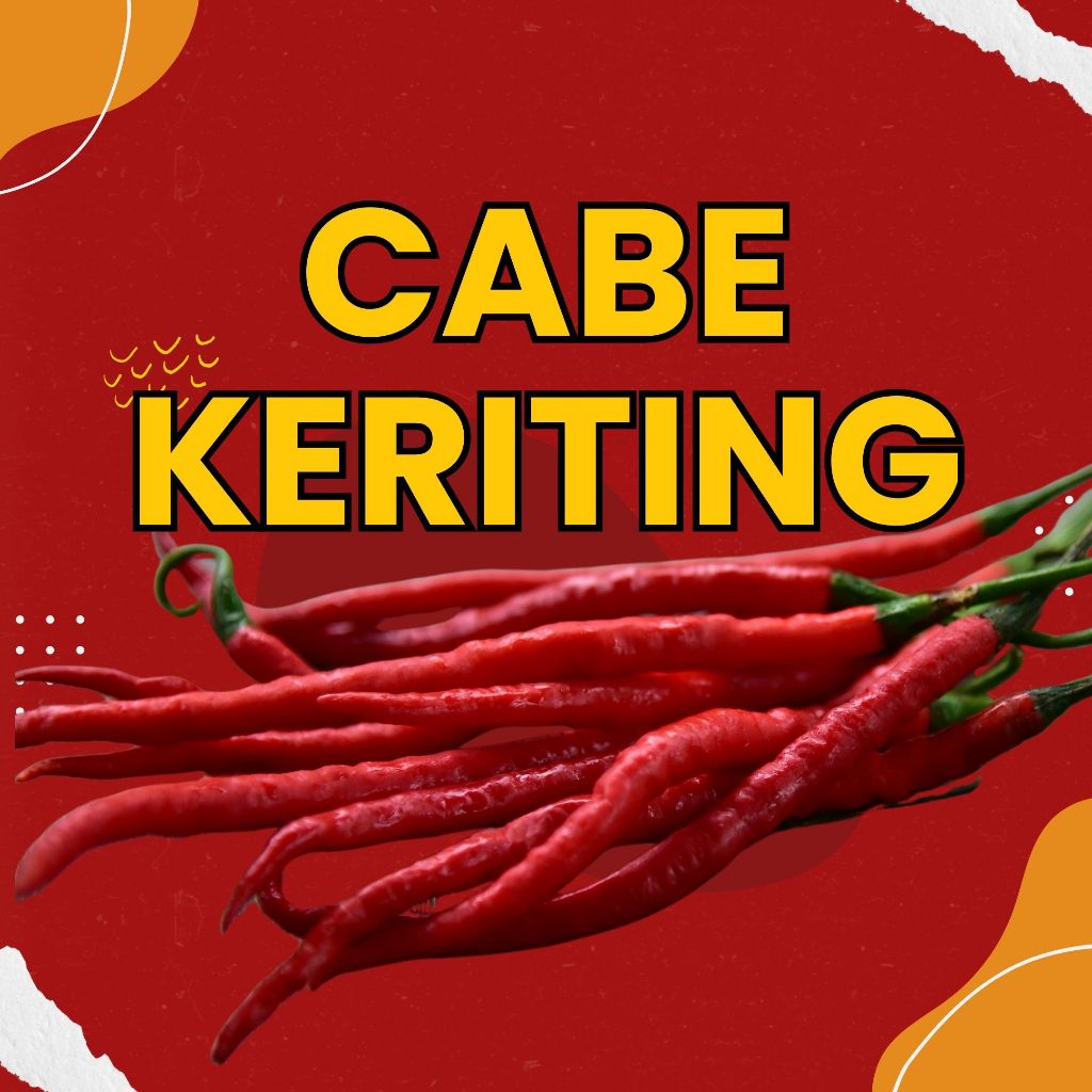 

CABE KERITING MERAH / 500 Gram