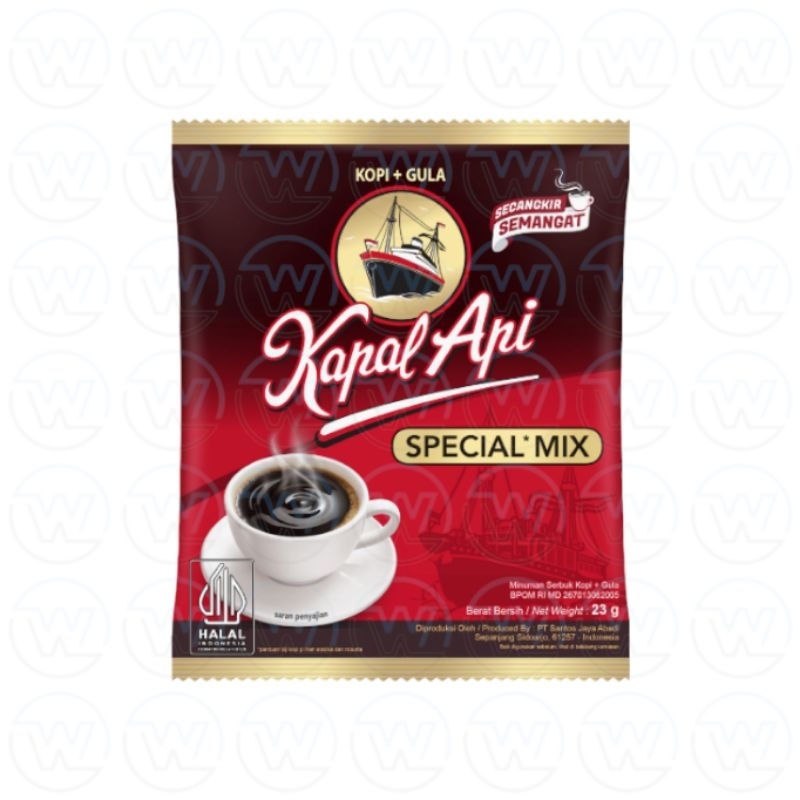 

Kapal Api Special Mix 23gr × 10 Sachet