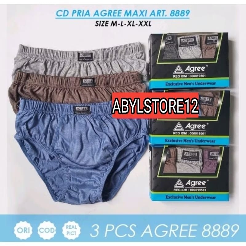 GROSIR CD PRIA AGREE CD Pria Agree 8889 | CELANA DALAM Agree 8889