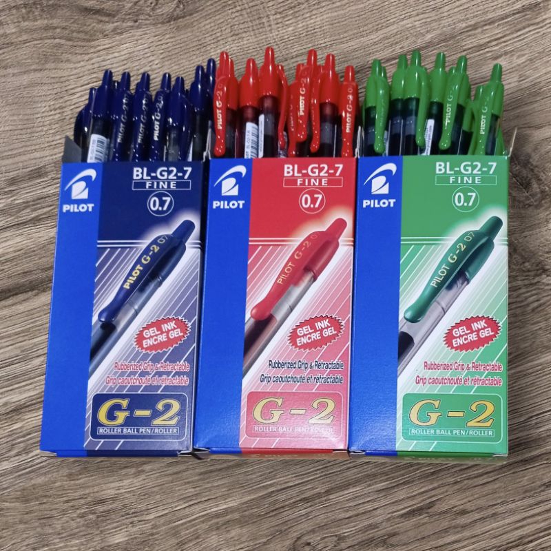 

RB PULPEN PILOT G2 0.5/0.7 BL-G2 (1PAK/12PCS)