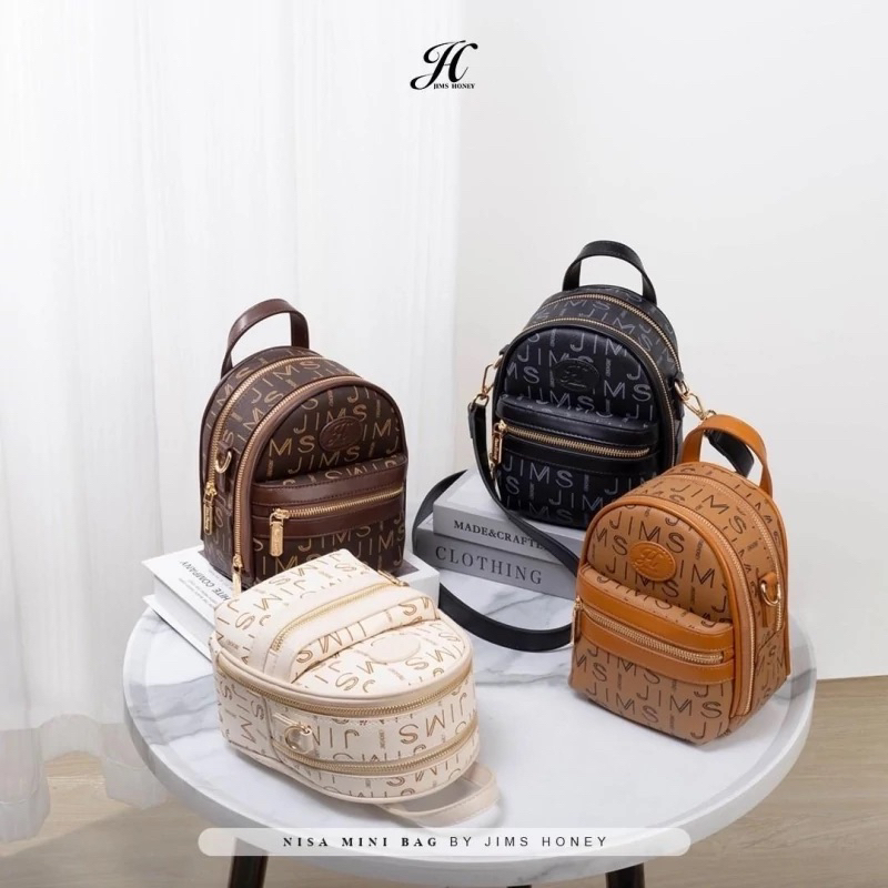NISA MINI BAG JIMSHONEY Semarang / Tas kosmetik / Promo / Jimshoney Demak // JHNISA // NISABAG // Ta