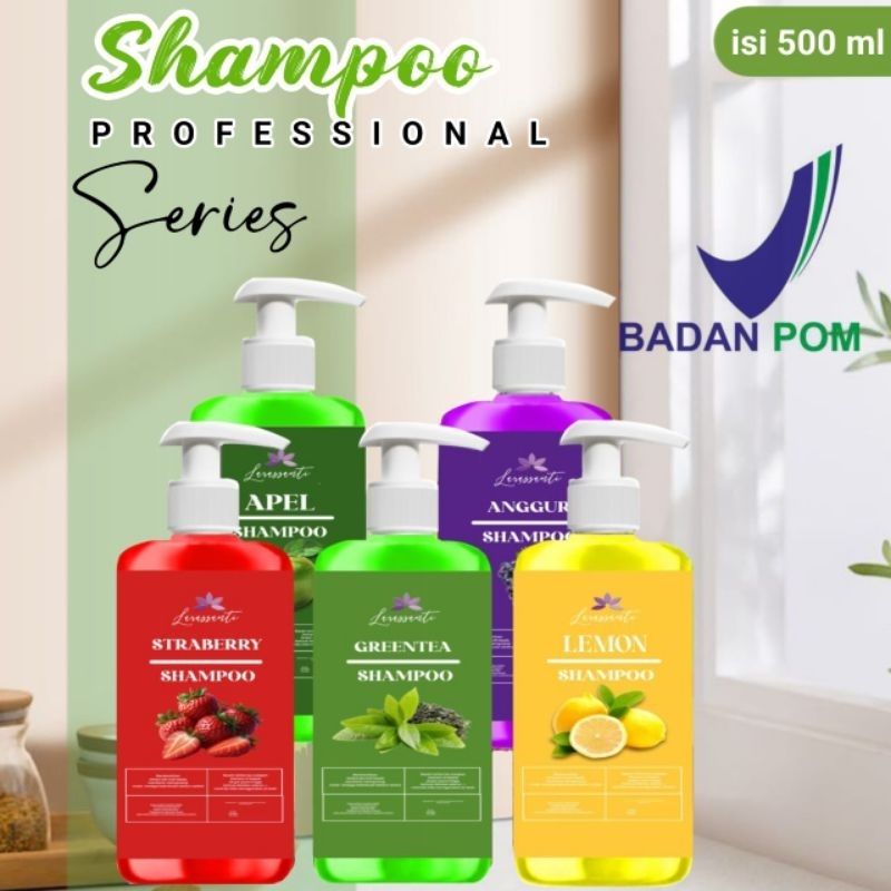 Shampoo Salon Shampoo Salon Pump 500ml BPOM