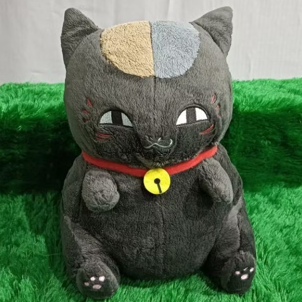 Nyanko Sensei Black Plush Boneka Kucing Nyanko