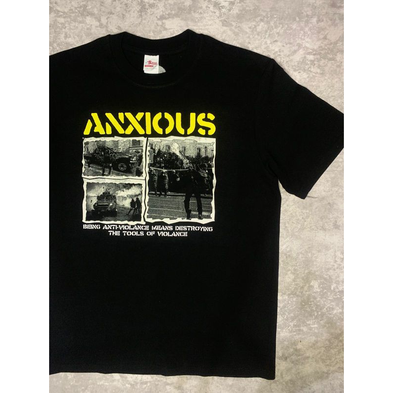 Tshirt art "Anxious" Official Merch Anxious