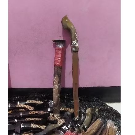 PREMIUM Golok IPSI athlet gagang tanduk  -D&R