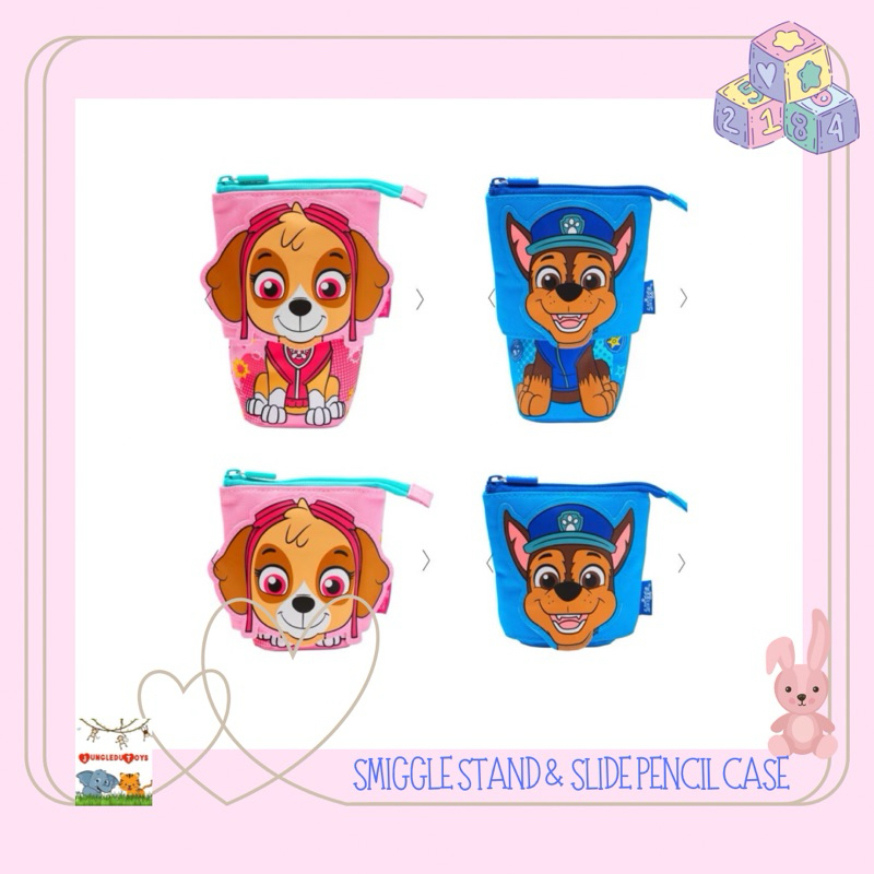 

Smiggle Stand N Slide 2 In 1 Pencil Case Paw Patrol / Animalia Original Tempat Pensil Anak Smiggle