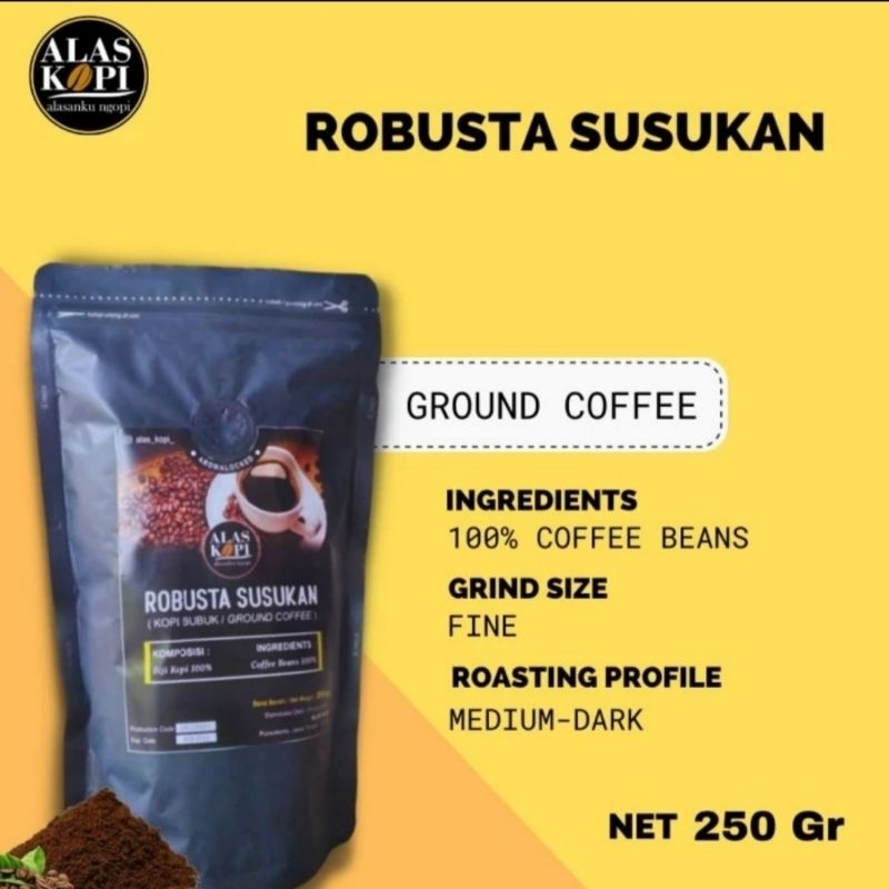 

Bubuk Robusta 250 gr