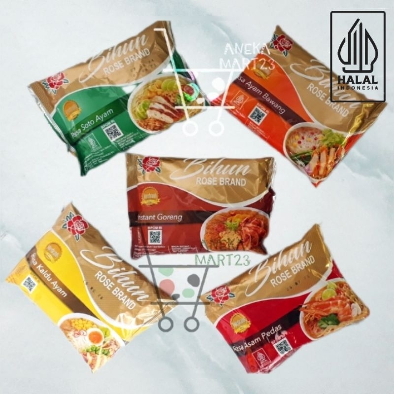 

ROSE BRAND BIHUN JAGUNG SEHAT VERMICELLI MIHUN KUAH/GORENG INSTAN MURAH Exp.>Mei 2025