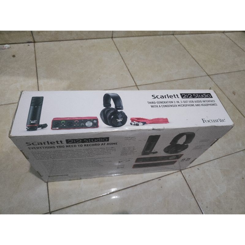 focusrite Scarlett 2i2 generasi ke 3