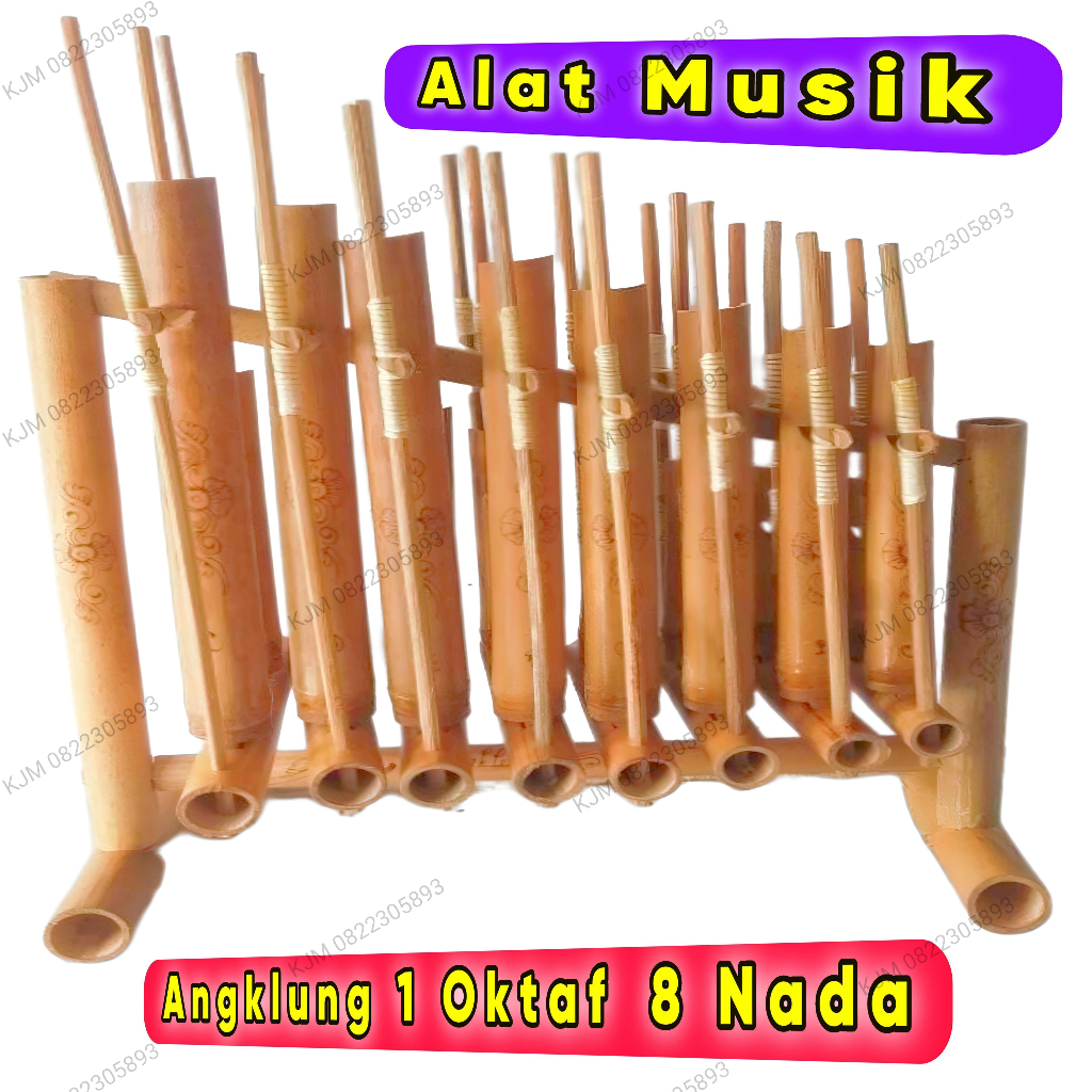 angklung 1 set 8 nada