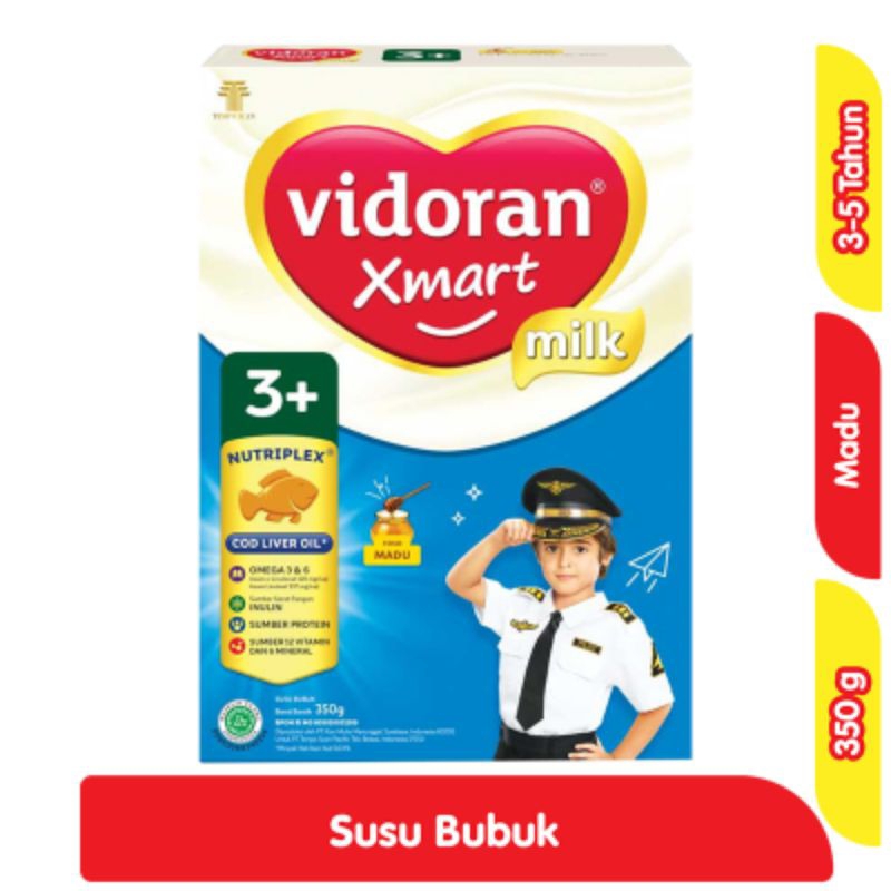 

vidoran Xmart 3+ Susu Pertumbuhan Anak 3-5 Tahun Madu 350 g