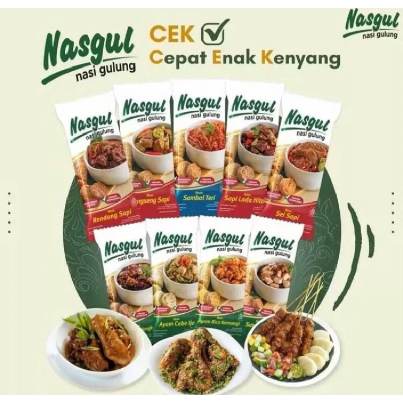 

(BUY1GET1) Nasgul Nasi Gulung Cepat Enak Kenyang