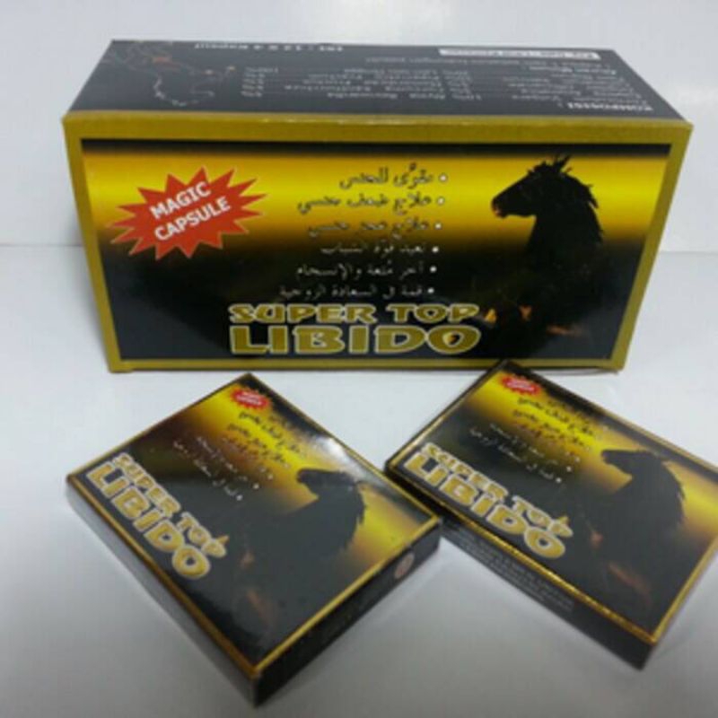Super Top Libido 4 Kapsul Suplemen Vitalitas Stamina Pria Dewasa 1 Kotak Isi 4 Kapsul STL Stamina Pr