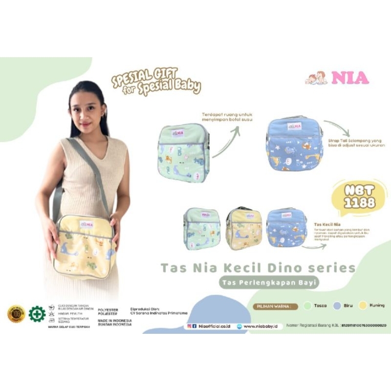 Nia Tas Bayi Series Dino Perlengkapan Multifungsi Modern