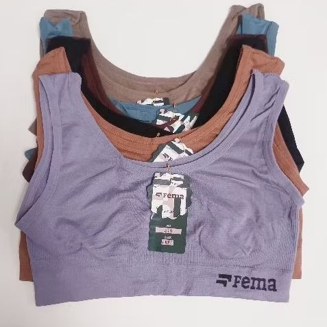 Miniset rajut halus fema miniset rajut lembut melar elastis bra bh wanita tanpa busa murah sampai ju