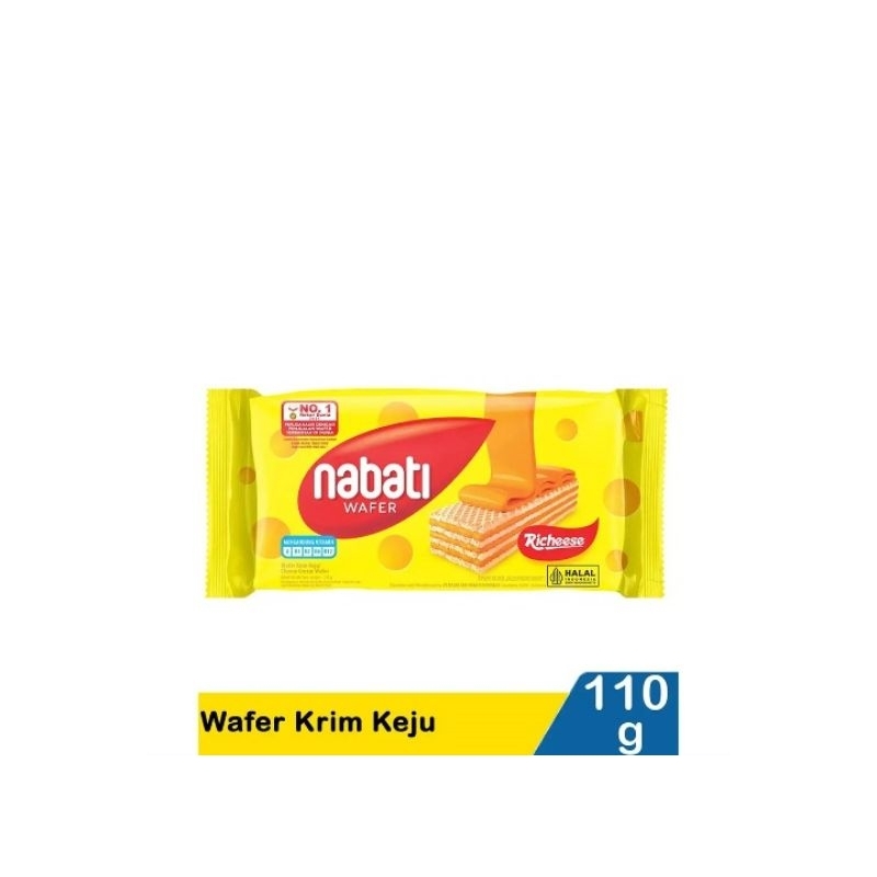 

Nabati Richeese Wafer Krim Keju 110g