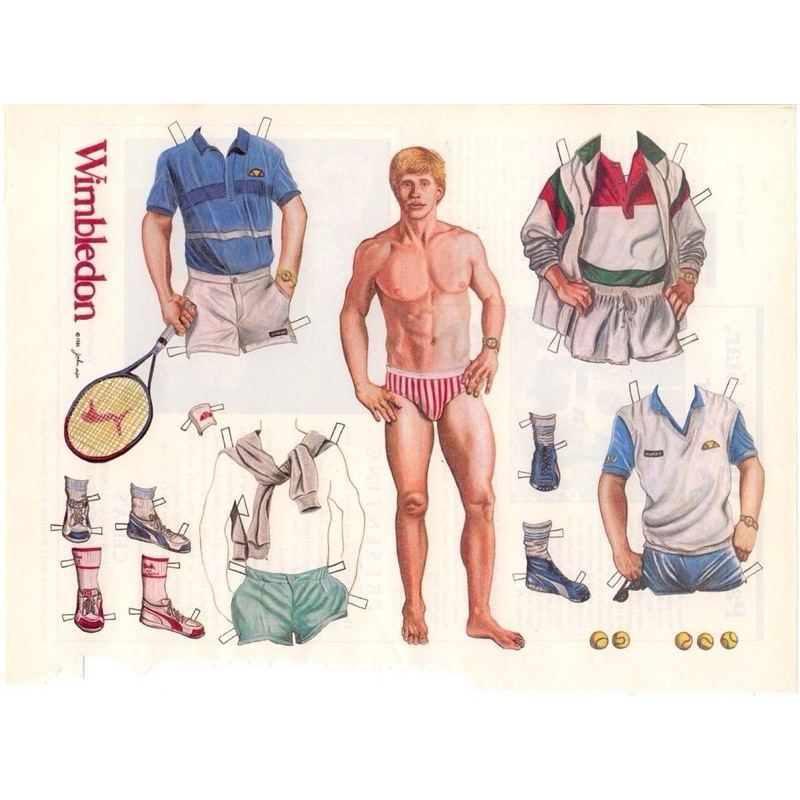 Paper Dolls usa man