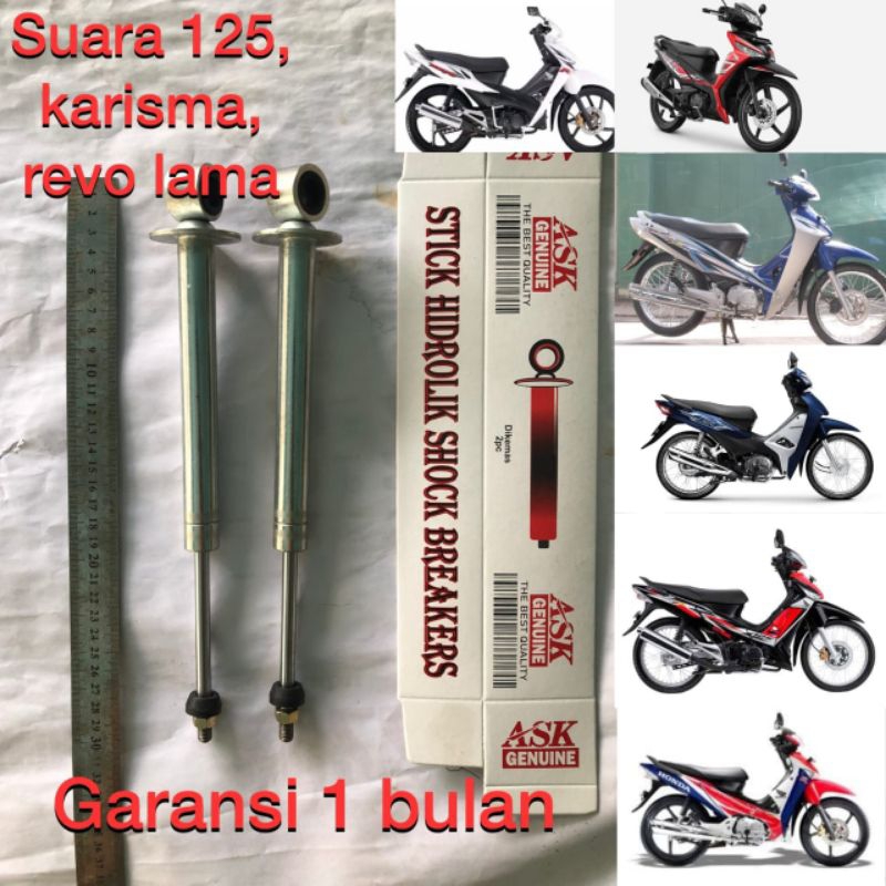 Hidrolik Shock breaker belakang Supra fit new, pen sekok Supra 125, hidrolik shockbreaker Revo lama,