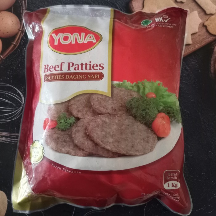 

(1 KG) Yona beef patties 1 kg