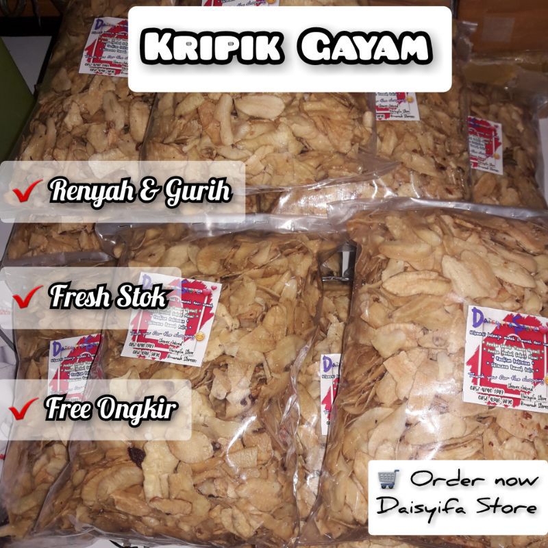 

(Ready) 1 Kg Kripik Gayam Renyah Gurih Enak Chess Nut Keripik Kerupuk Krupuk Emping Simping Criping Snack Makanan Jajan Tradisional Jadul Viral Khas Bantul Jogja Yogyakarta Sidoarjo Kuliner Ndeso Cemilan Curah Grosir Eceran