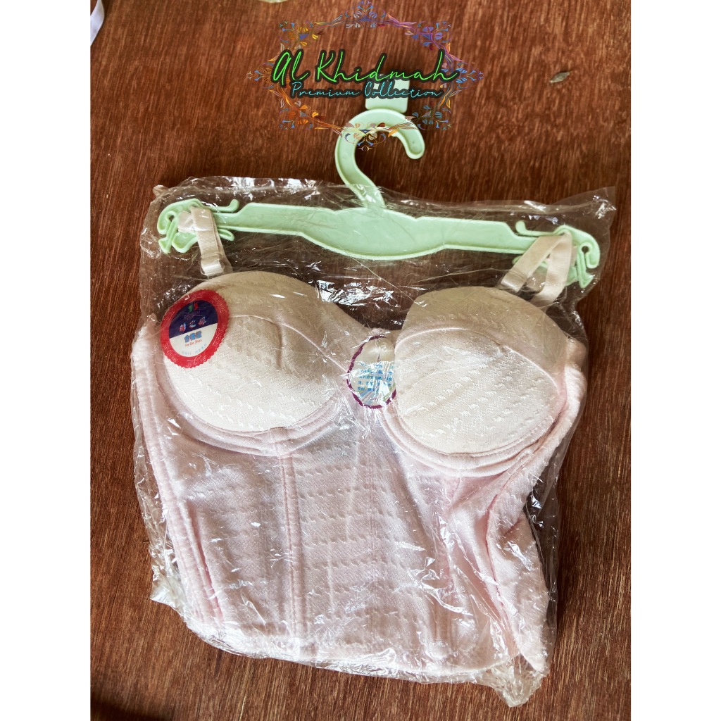 Bra Korset Bralette Free Hanger tanpa kawat Import lembut comfort Korset Badan Body Suit Long Bra Sh