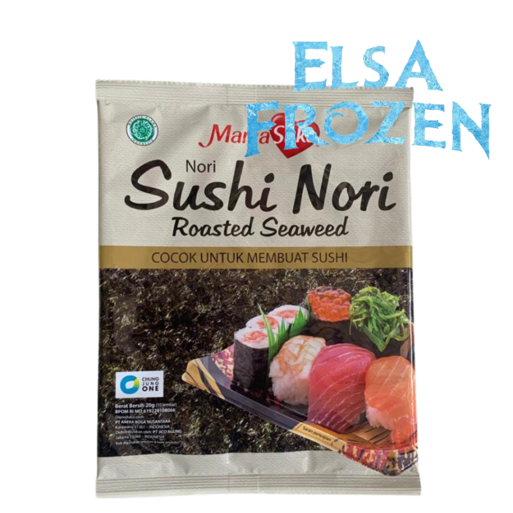 

MAMASUKA SUSHI NORI 20GR 10 LEMBAR
