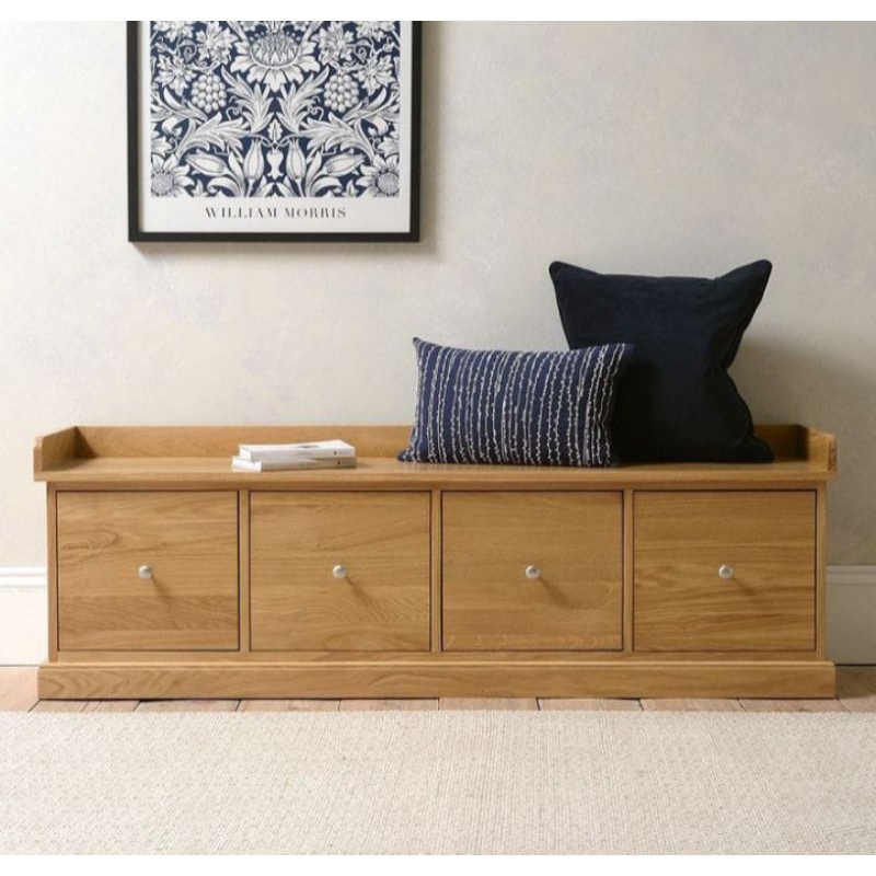 Bench Storage Bangku Simpan kayu jati