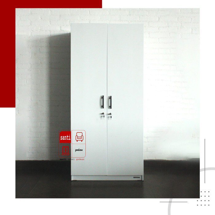 Lemari Pakaian P2 UPVC Hazelnut