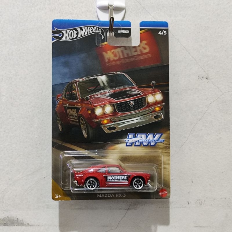 Hot Wheels MAZDA RX-3 hw speed graphics