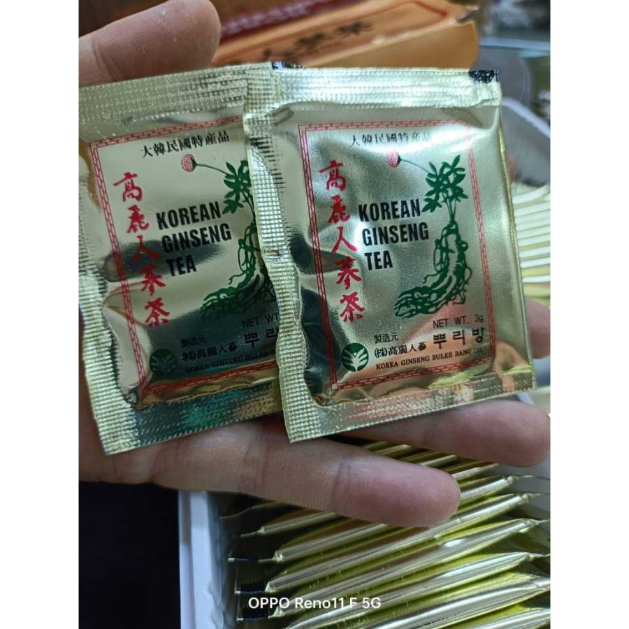

Korea Ginseng Tea/Korea Ginseng/Teh Ginseng