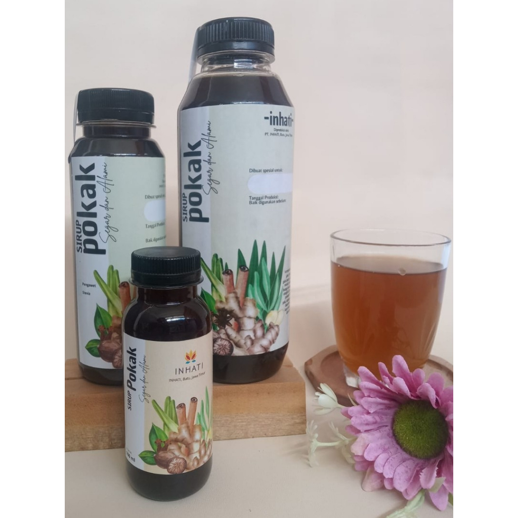 

INHATI SIRUP POKAK [100, 250, 500 ml] Gula Pasir, Gula Singkong, atau Stevia Premium Hemat Kalori