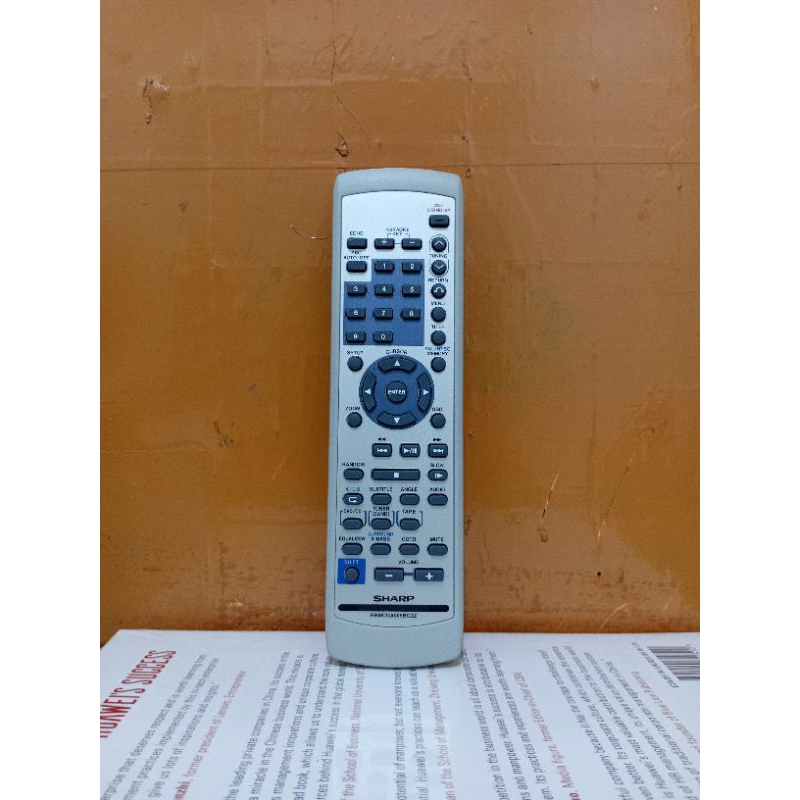 REMOTE DVD HOME THEATER SHARP SERI RRMCGA0005BGZZ ORIGINAL