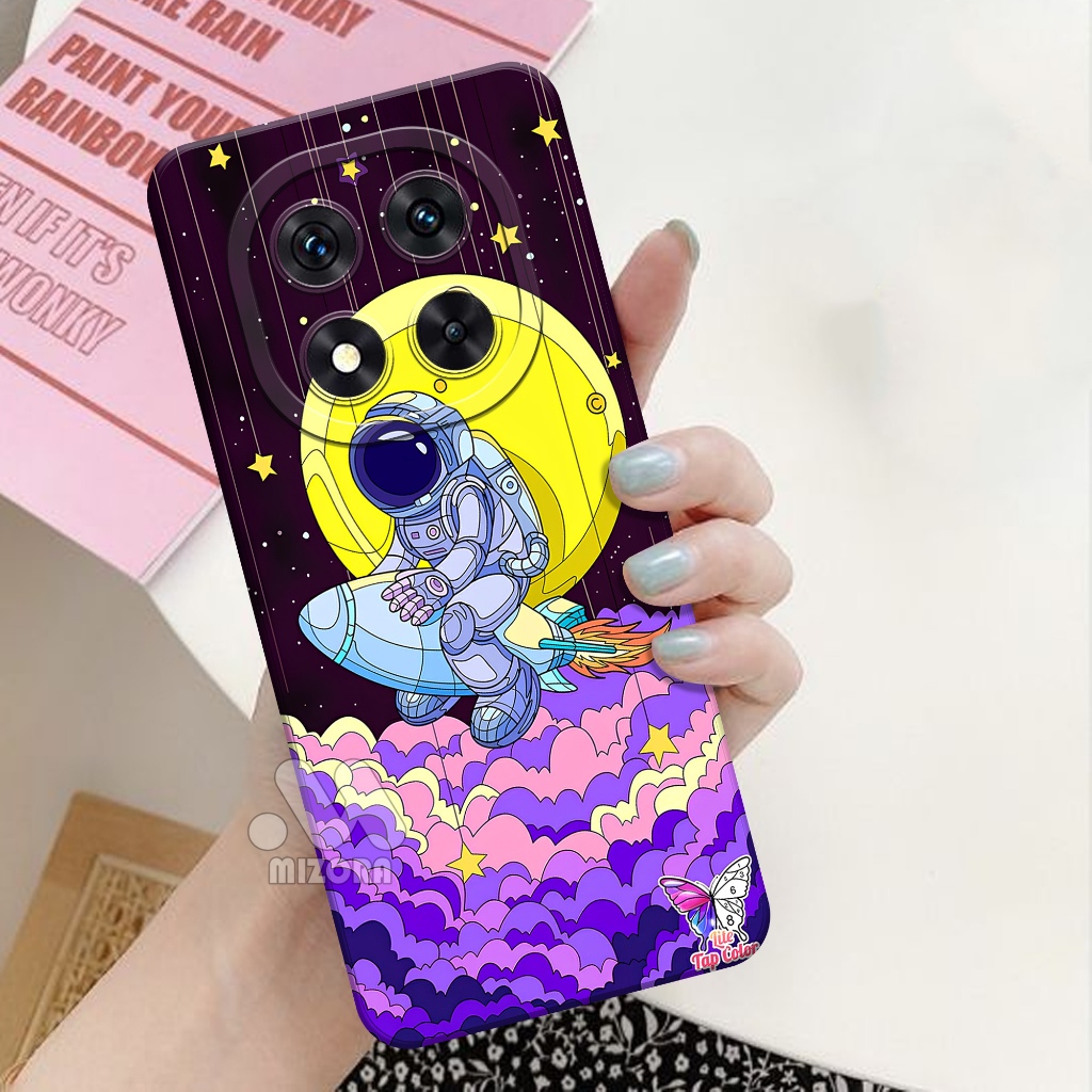 Softcase Hp XIAOMI REDMI NOTE 14 PRO PLUS 5G 2024 - Fashion Case Astronot - Case XIAOMI REDMI NOTE 1