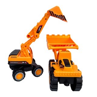 Mainan MOBIL KONTRUKSI JUMBO / mainan konstruksi besar / buldozer exavator [EDUFUNTOYS]