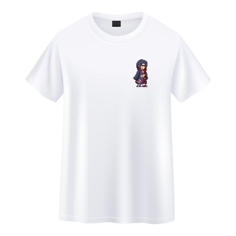 KAOS ANIME PIXEL NARUTO AKATSUKI/KAOS ANIME/KAOS WIBU/AKATSUK/RETROI