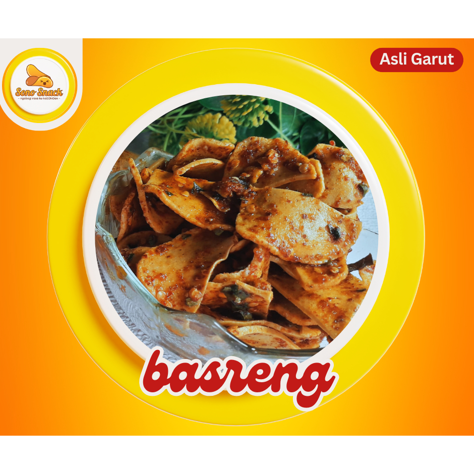 

Sono Snack - Basreng Garut Gurih Pedas (1 Kg)