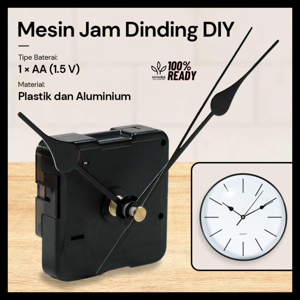 Mesin Jam Dinding / Mesin jam dinding halus / Mesin Jam Quartz / Mesin Jam Dinding Murah
